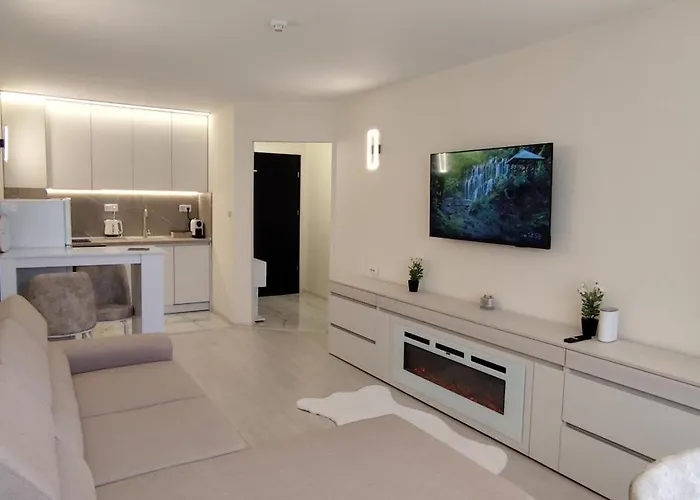 Skyline Sea View - център златни пясъци, първа линия 公寓 金沙